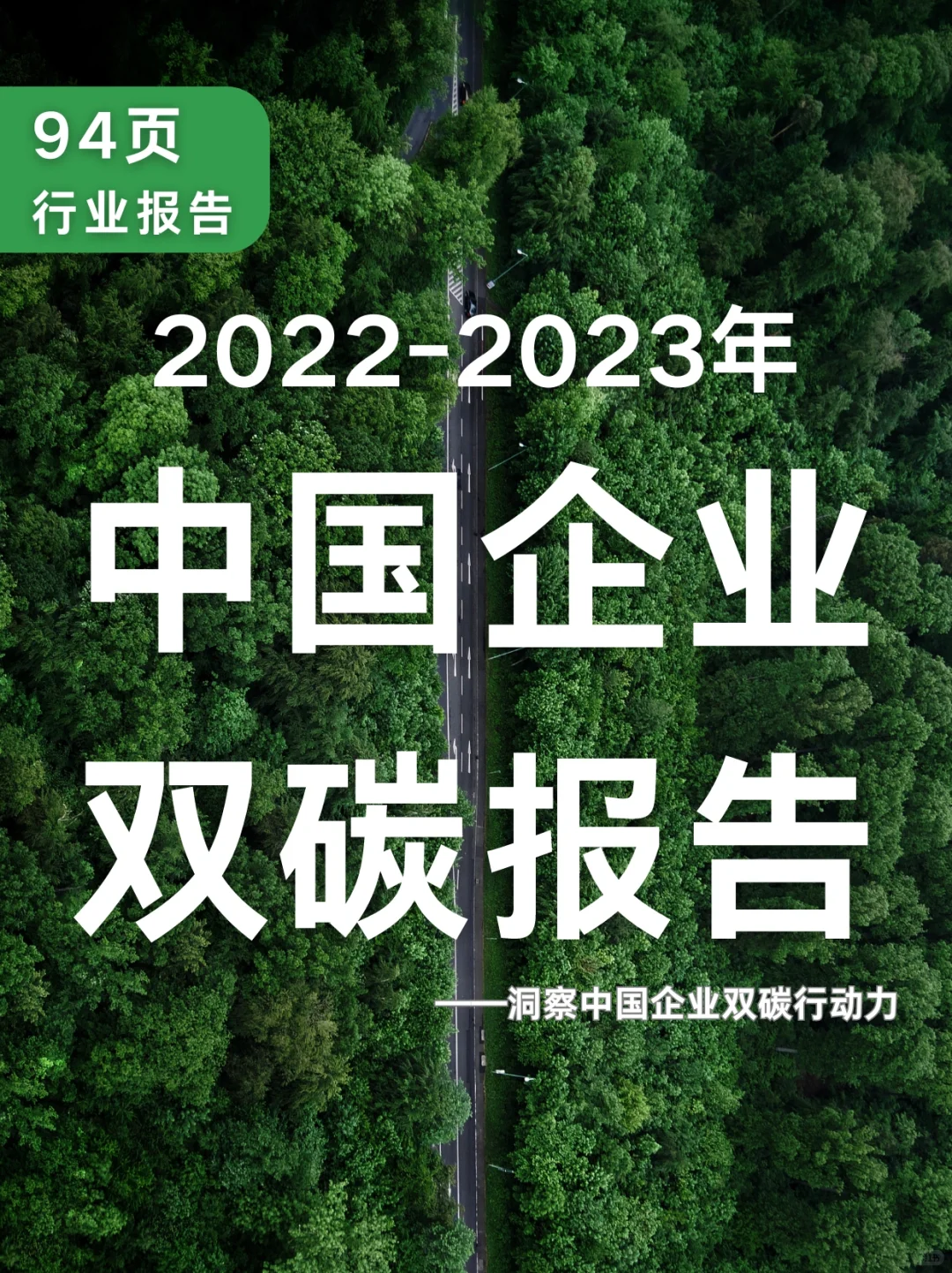 94页报告|?中国企业双碳报告