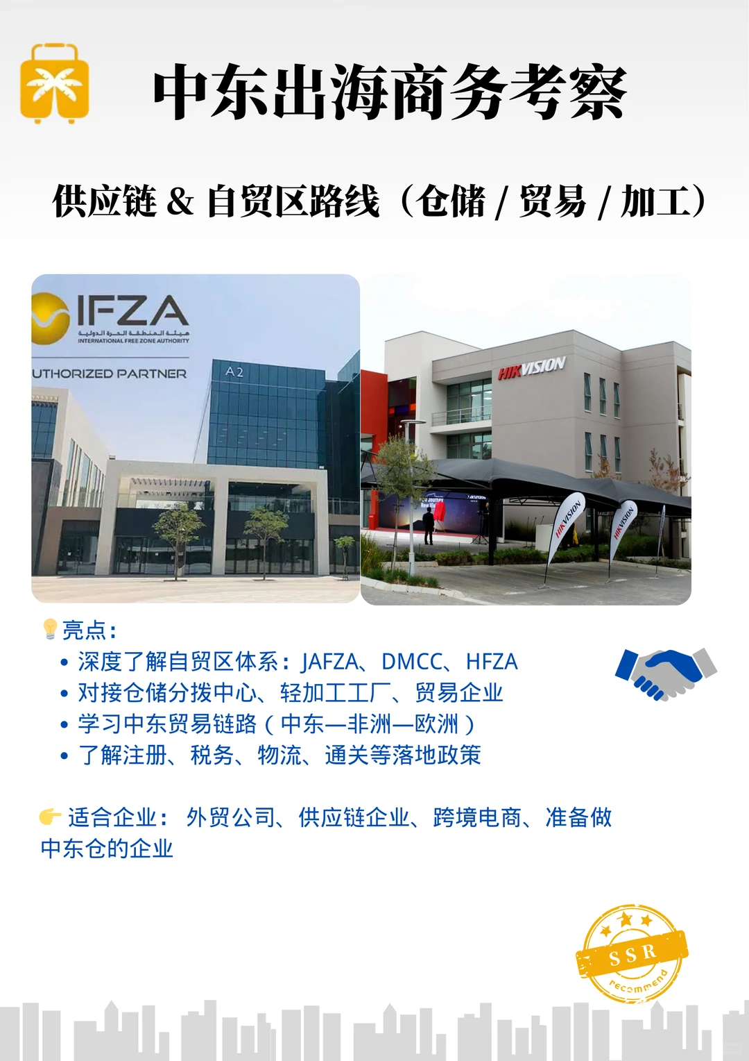 ?中东考察热门路线推荐（行业版）