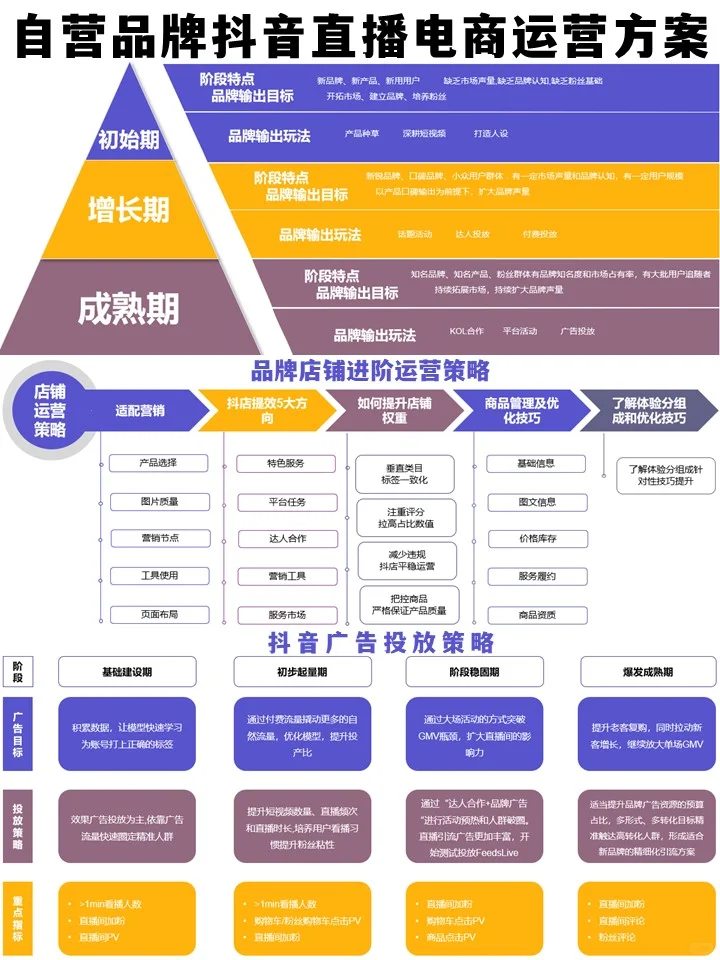 自营品牌电商直播项目运营计划方案