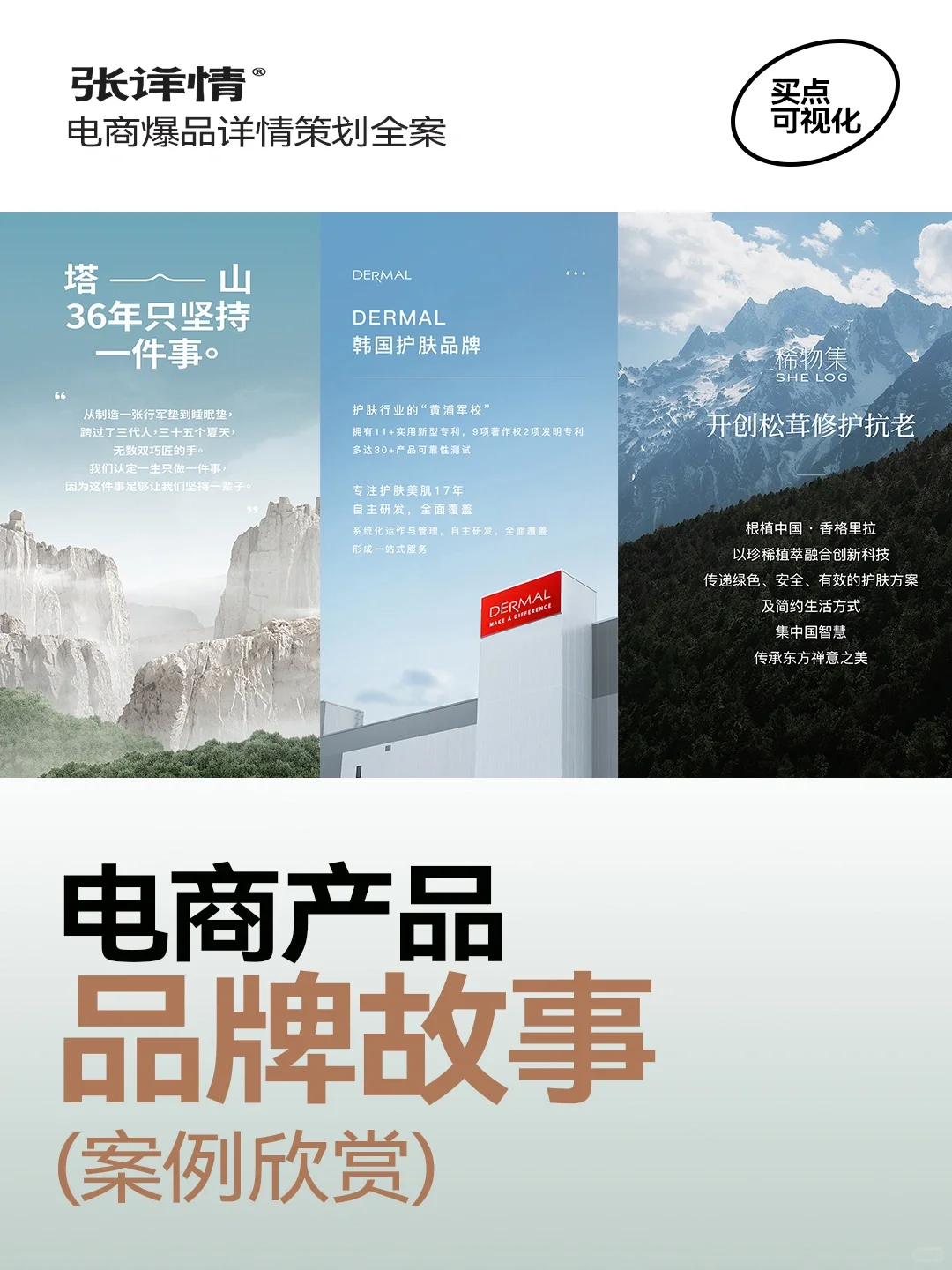 电商产品品牌故事案例欣赏