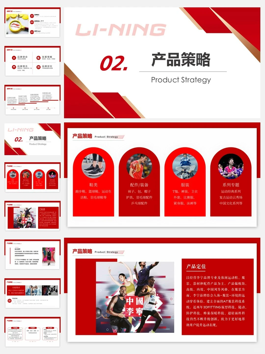 李宁品牌介绍PPT