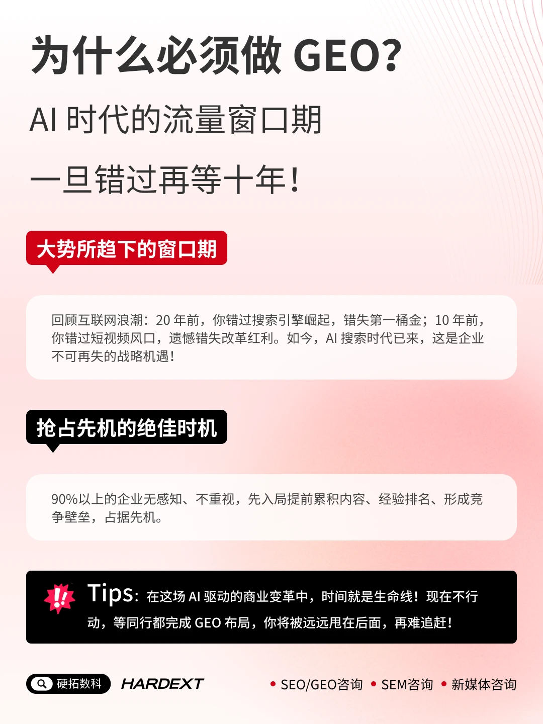GEO：AI搜索时代流量密码，再不入局就晚了