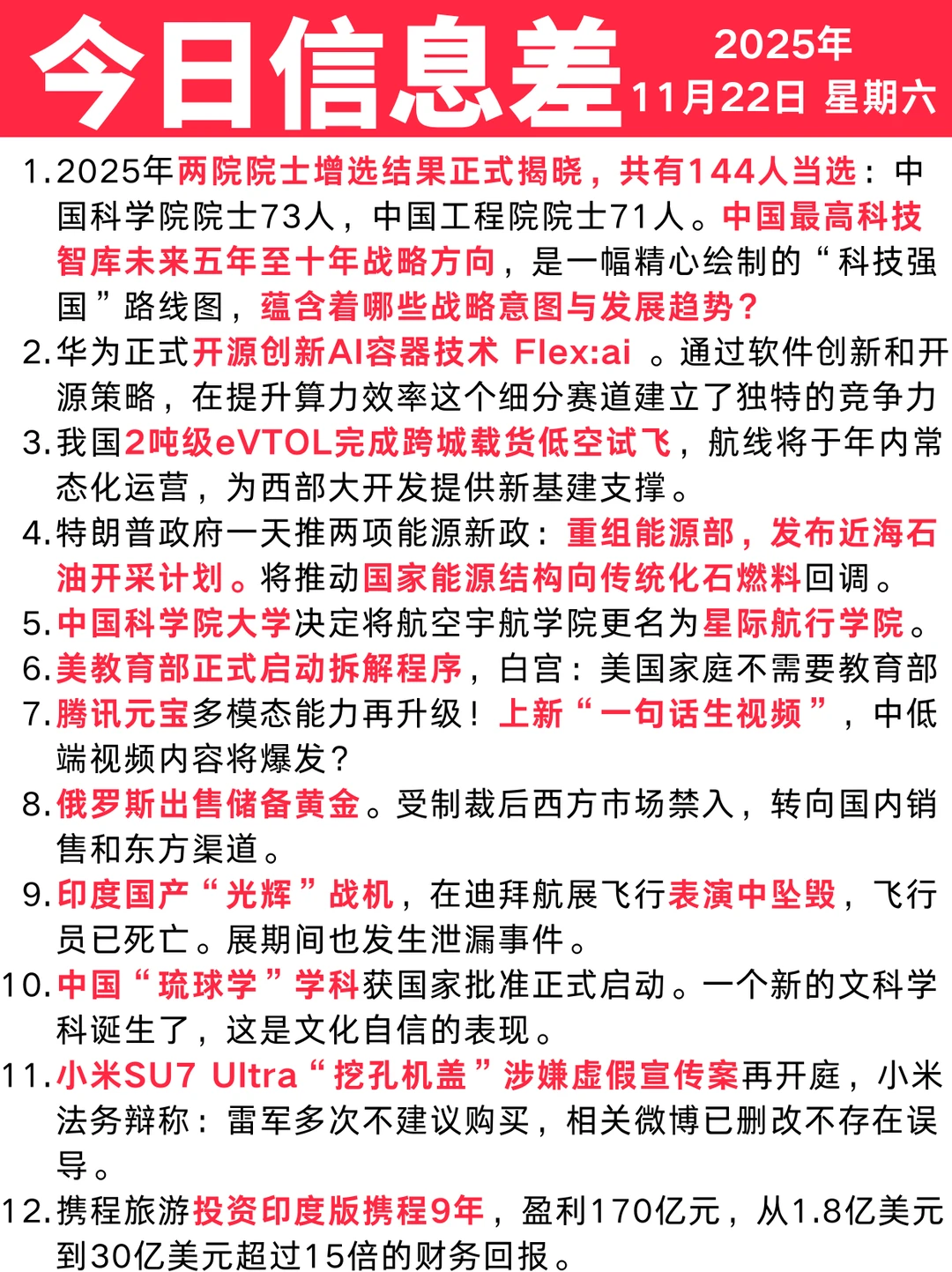 我国两院院士增选揭晓，有何种战略意图？