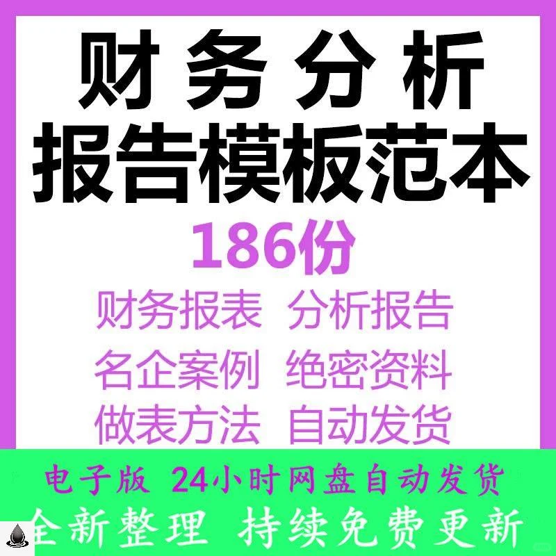 财务报表分析报告模板名企案例范文