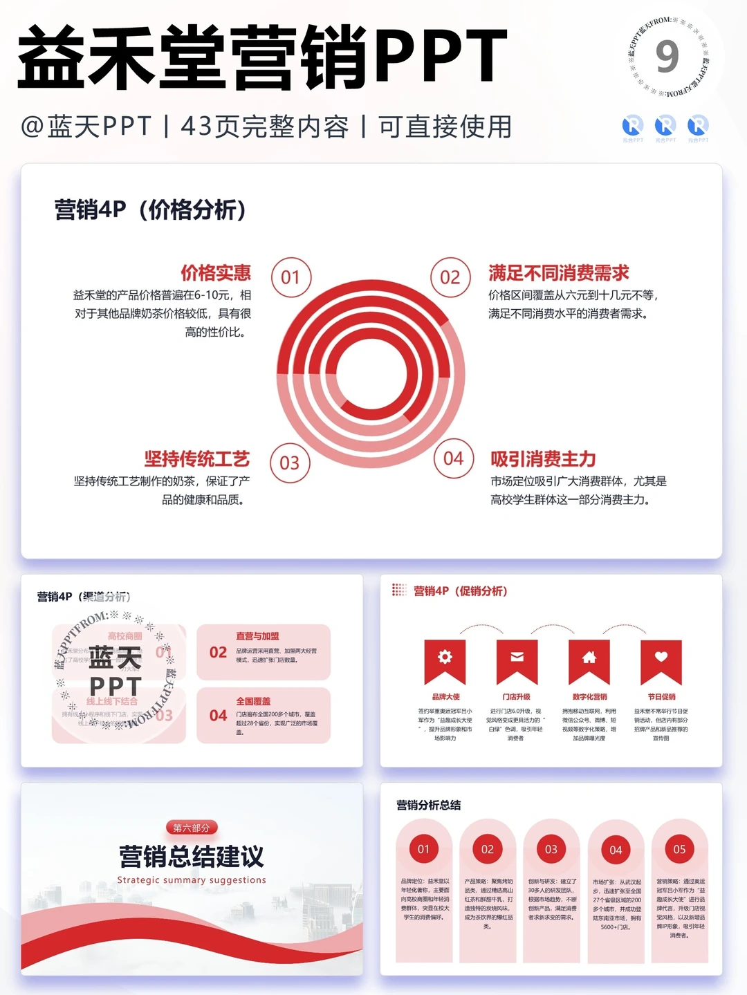 【187】益禾堂-品牌简介市场营销策略PPT