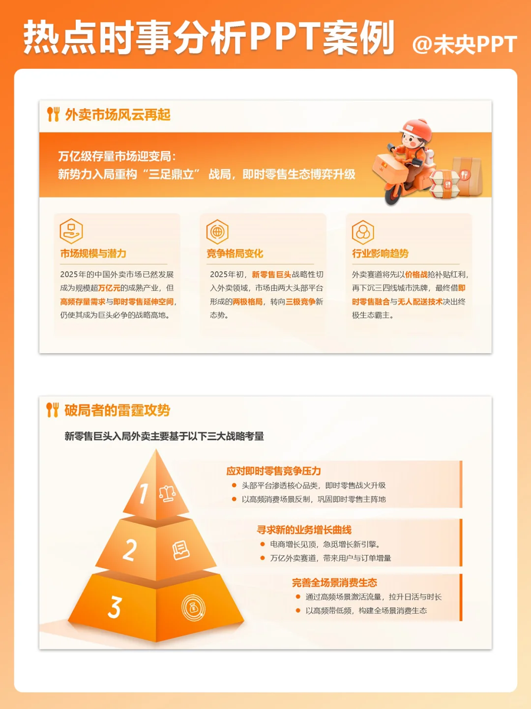 分享一份热点时事分析PPT！速看?
