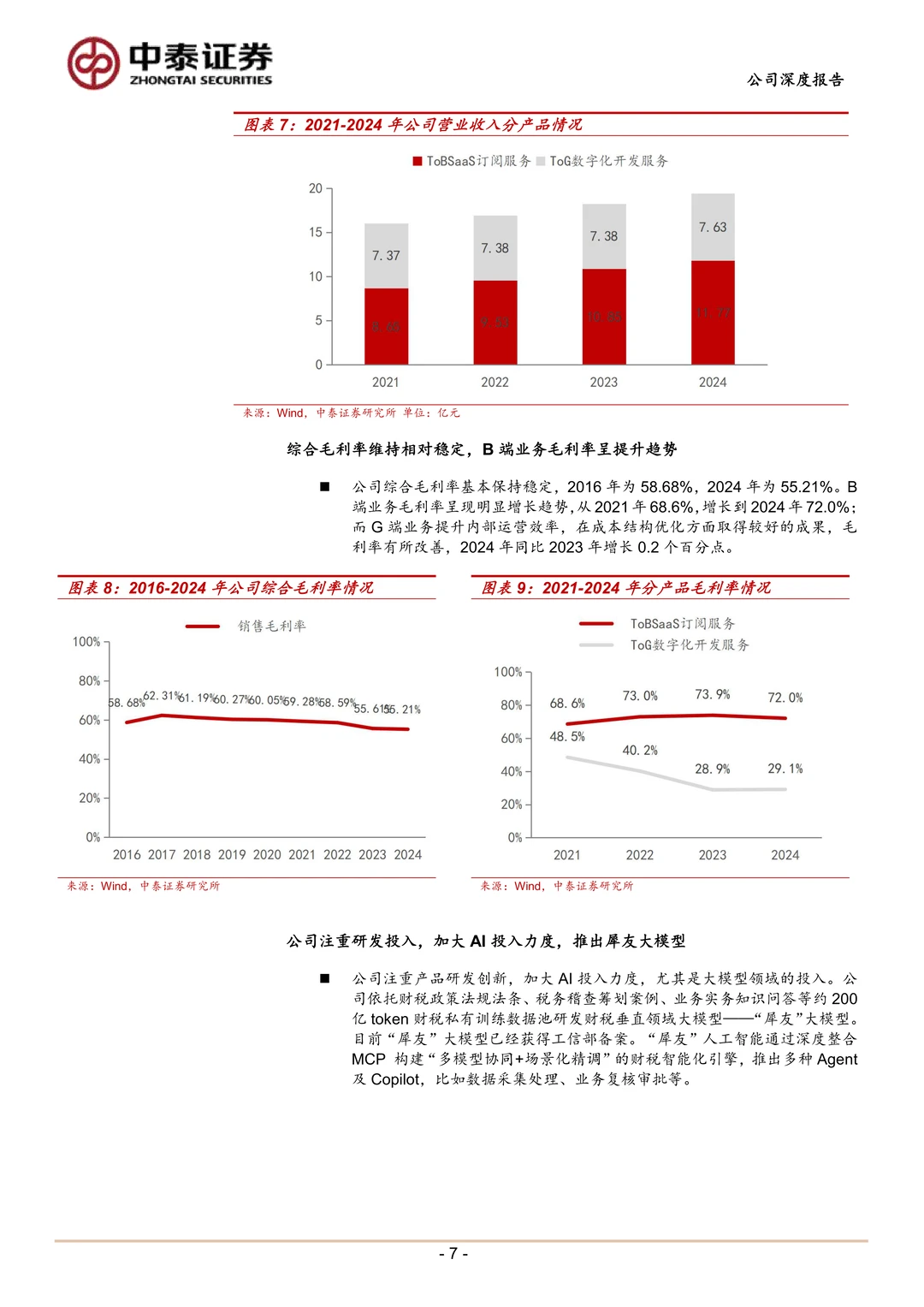 税友股份:财税AI平台助力B端成长G端增长