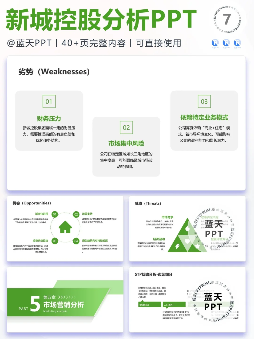 【102】新城控股战略分析营销策略 SWOT PPT