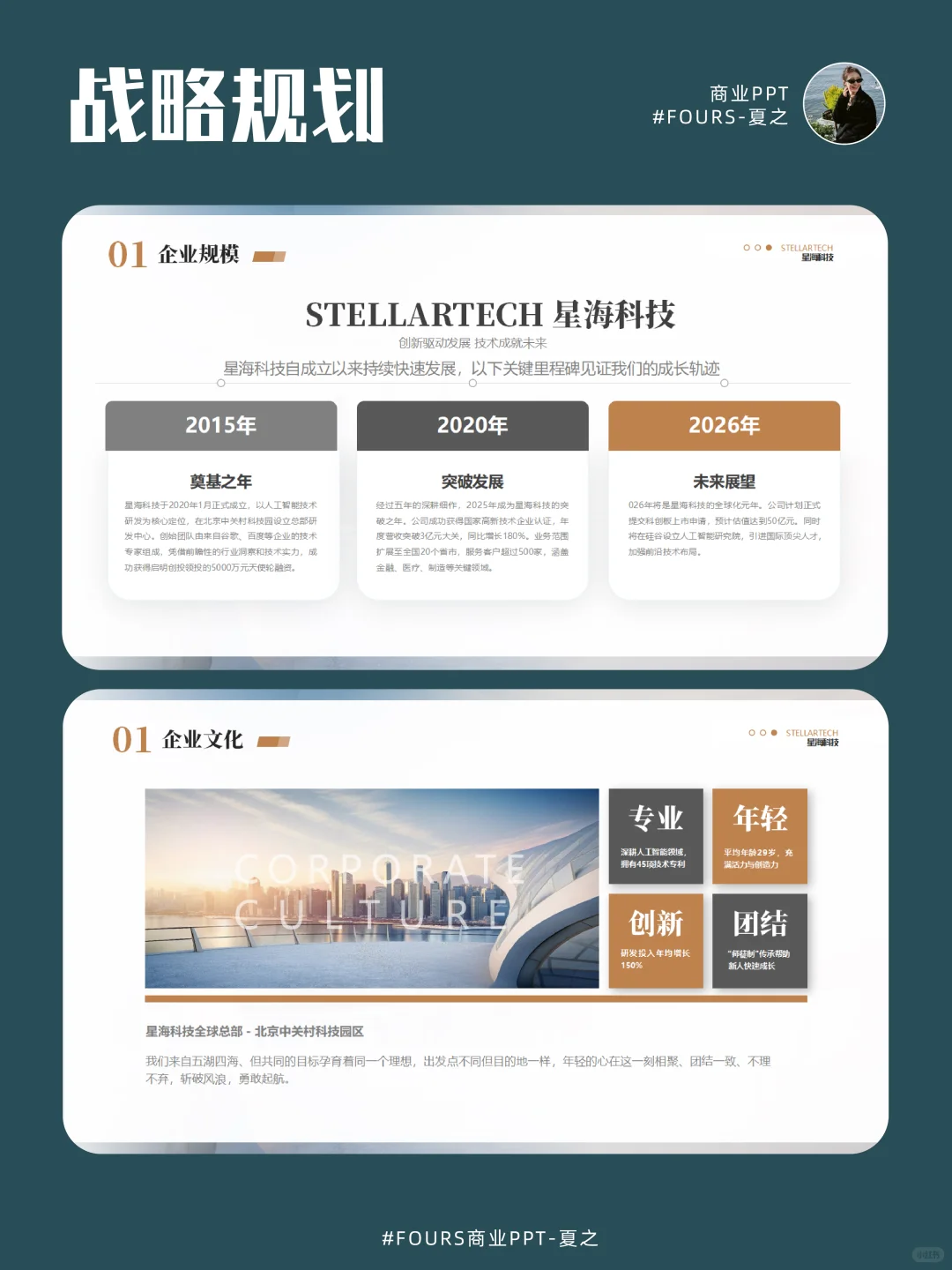 ?职场人必备！战略规划 PPT 来啦✨