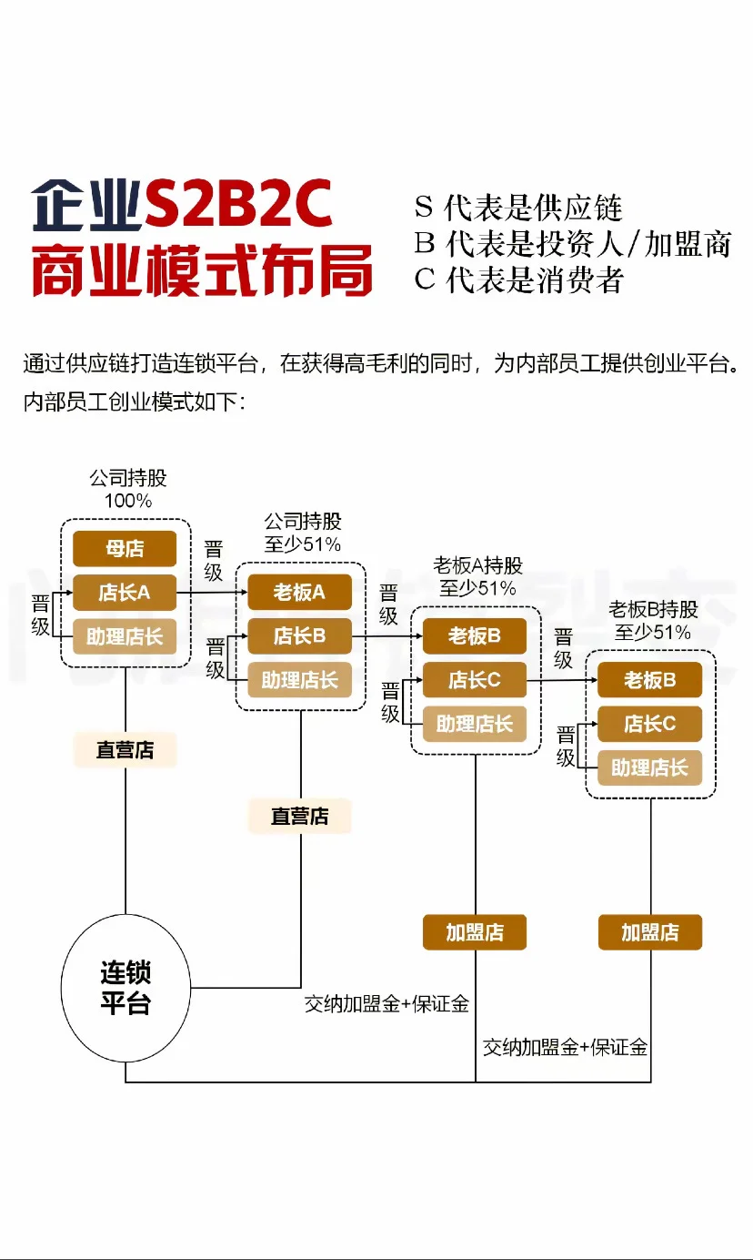 企业S2B2C商业模式布局
