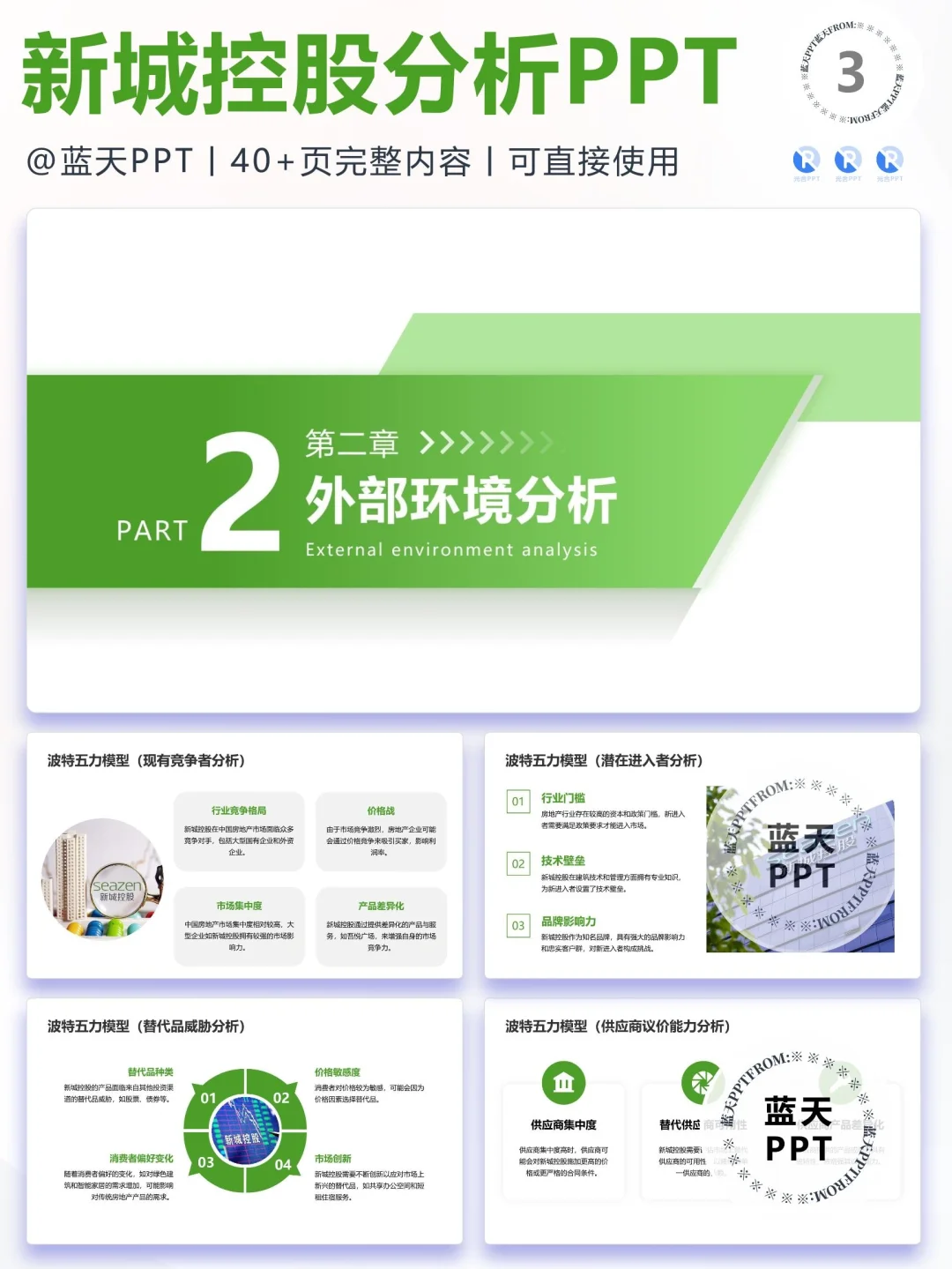 【102】新城控股战略分析营销策略 SWOT PPT