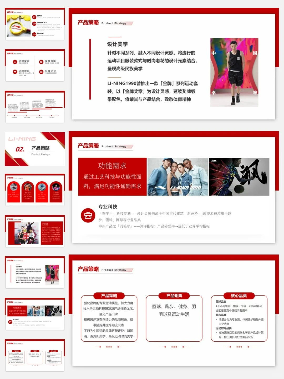 李宁品牌介绍PPT