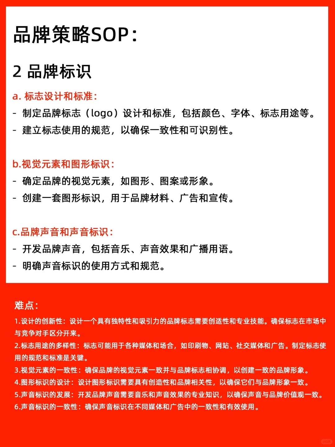 ?品牌营销策略全案SOP大总结