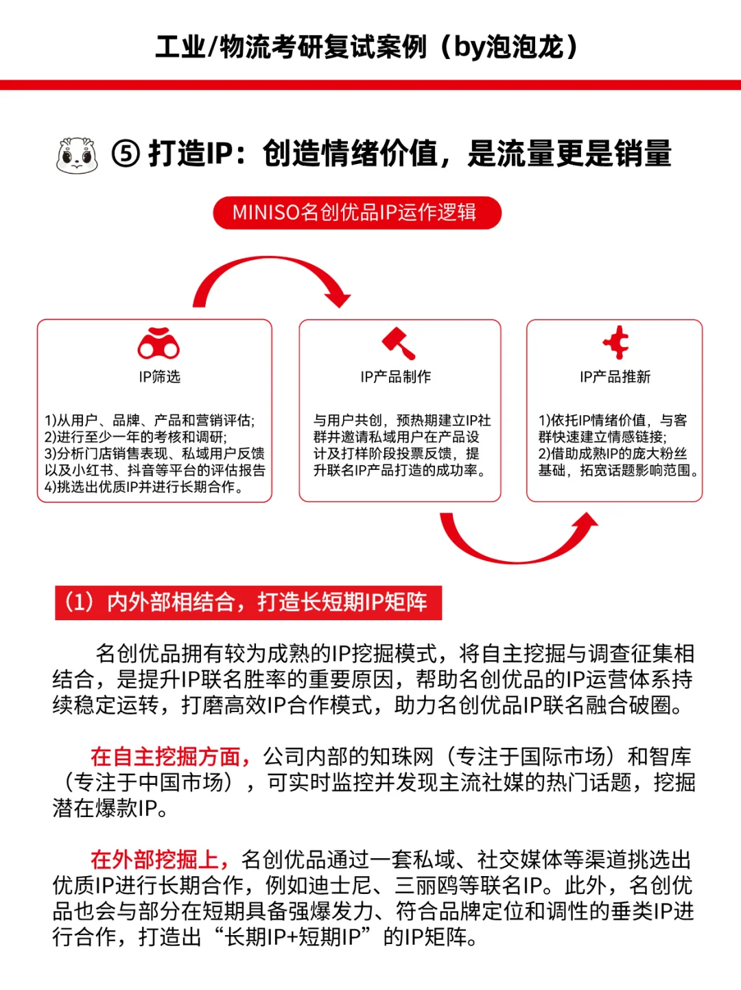 每天一个供应链案例—名创优品