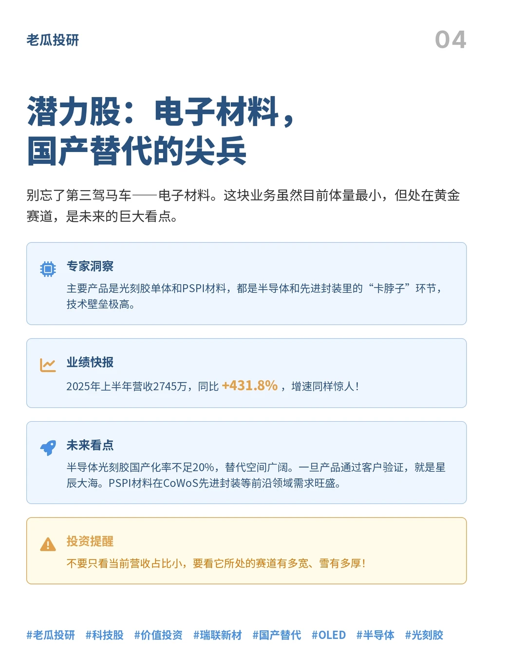 瑞联新材——有机新材料平台型企业