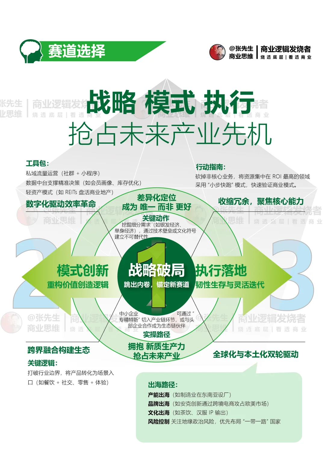 战略 模式 执行 抢占未来产业先机
