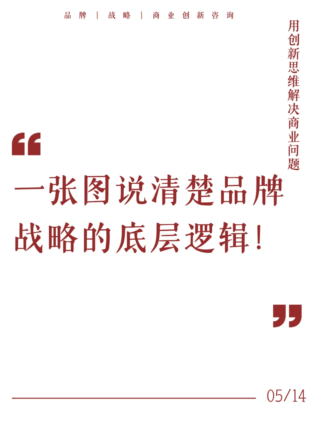 点赞收藏‼️一张图说清品牌战略的底层逻辑