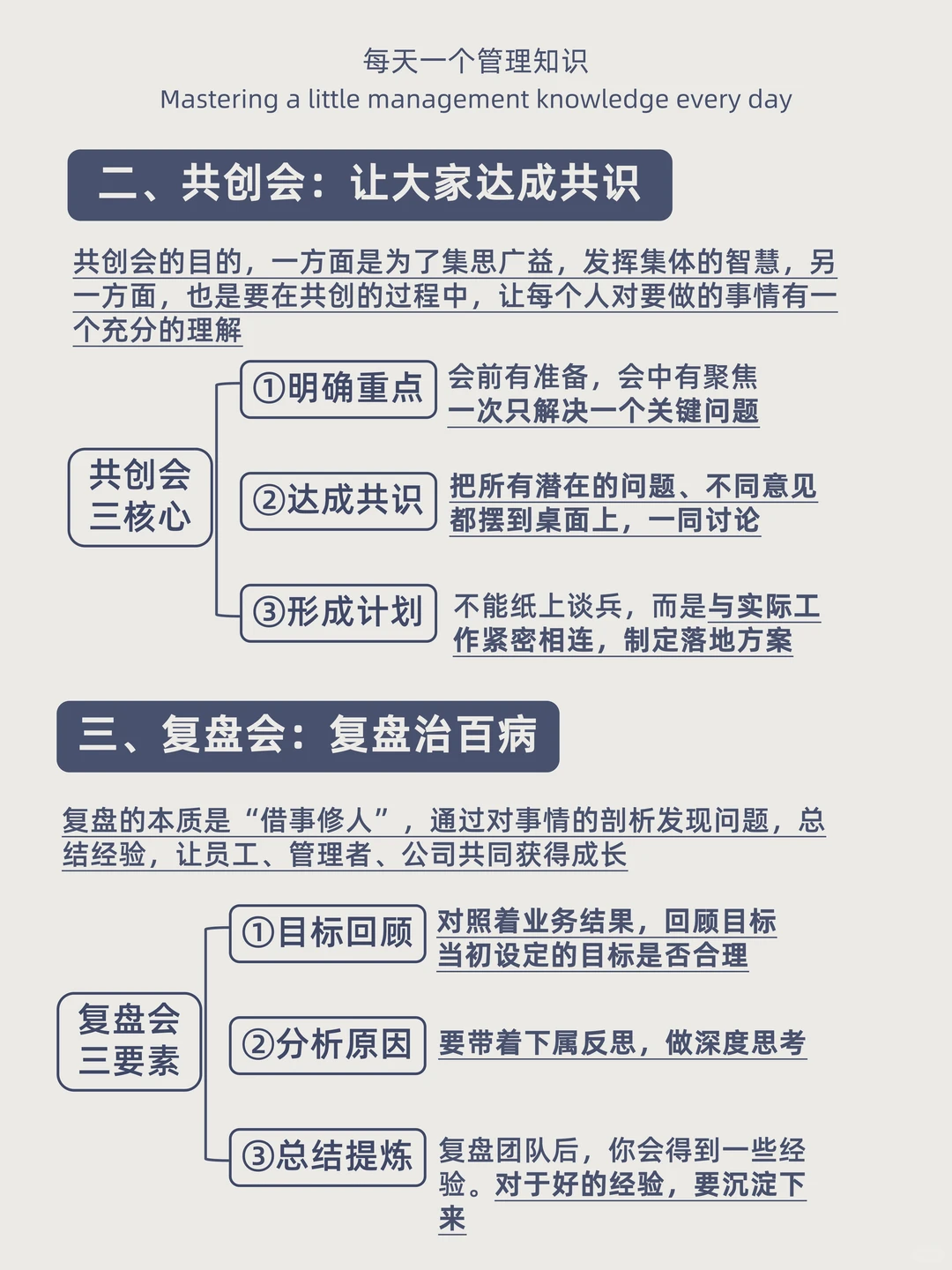 走上管理岗一定要会开这3个会