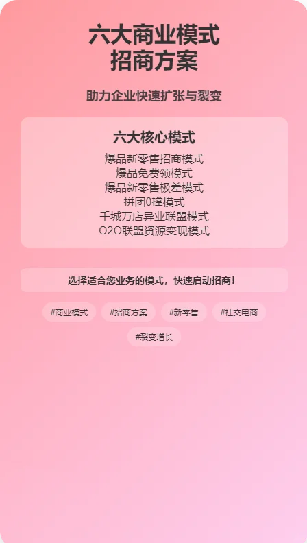 六大创新商业模式，引爆企业增长新引擎
