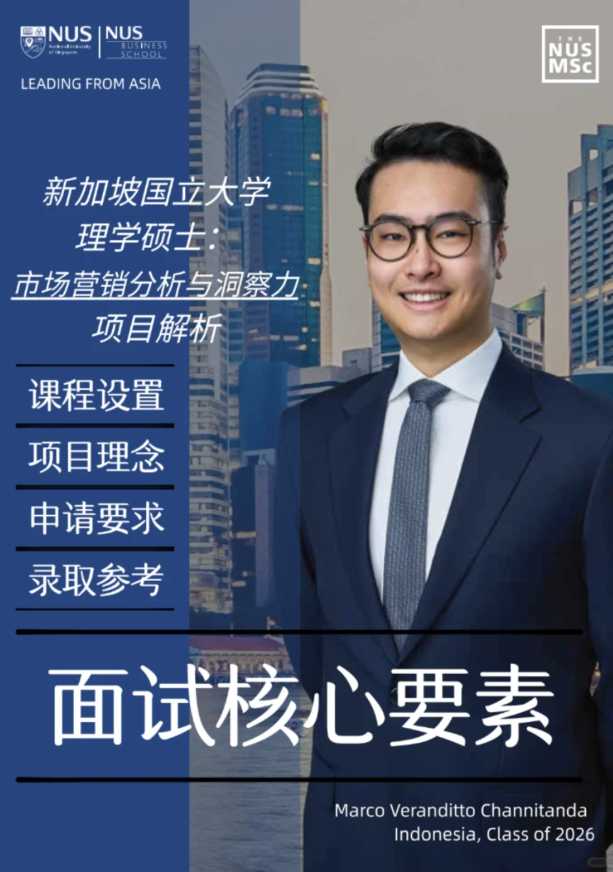 ??NUS硕士:市场营销分析与洞察|超全解析