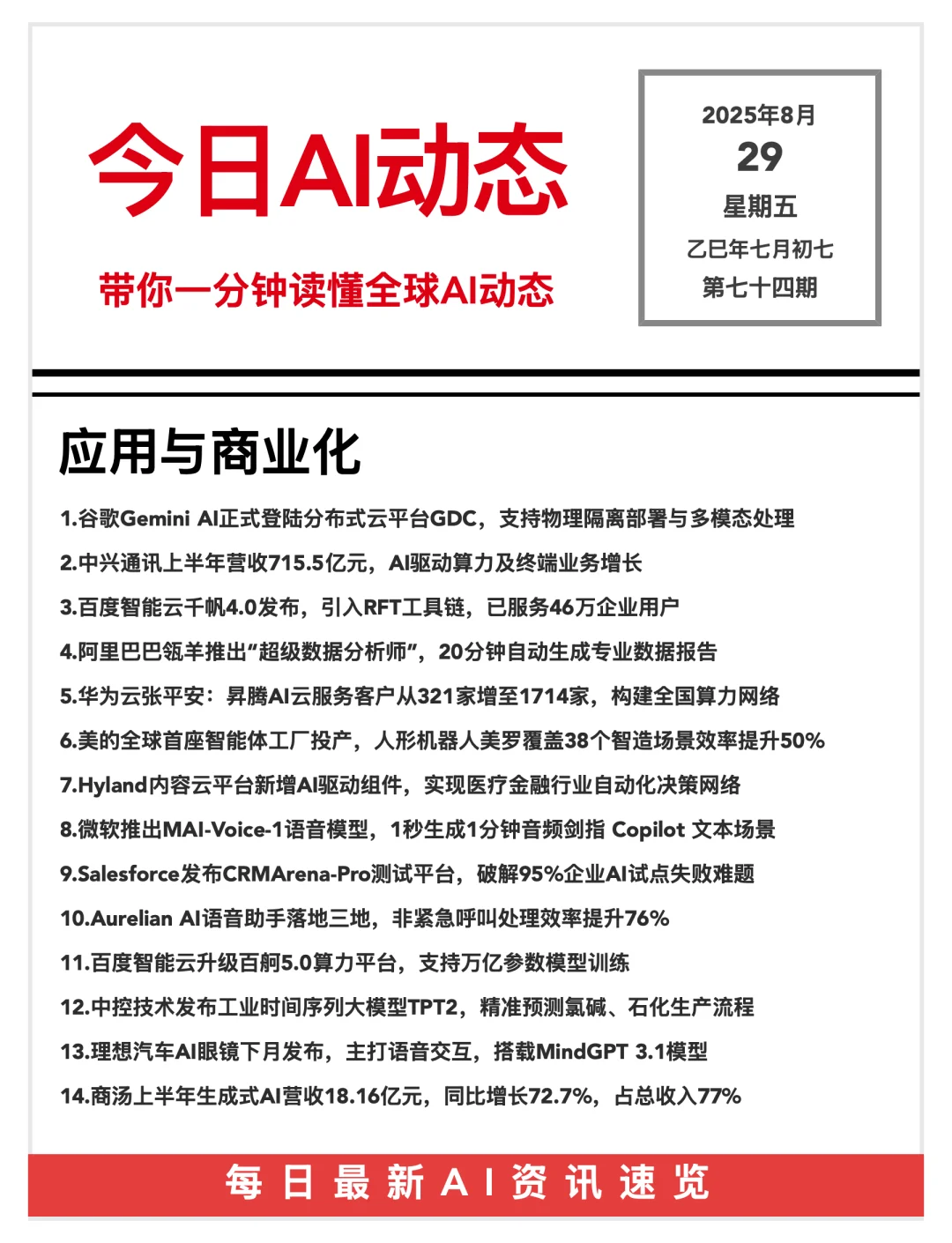 20250829 AI前沿资讯?