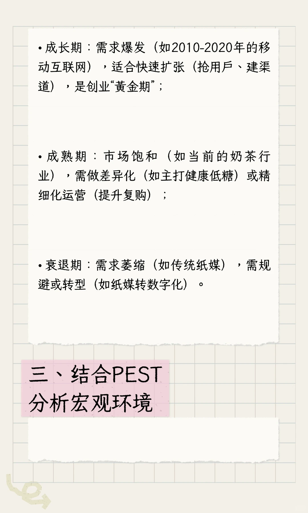 创业如何做行业环境分析