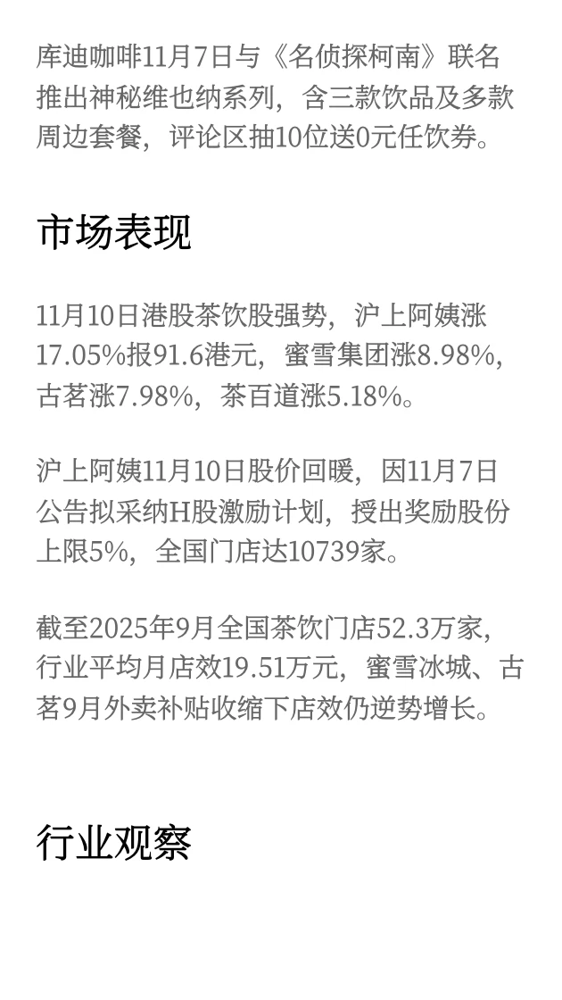 这波茶饮赛道的风吹得还挺猛！