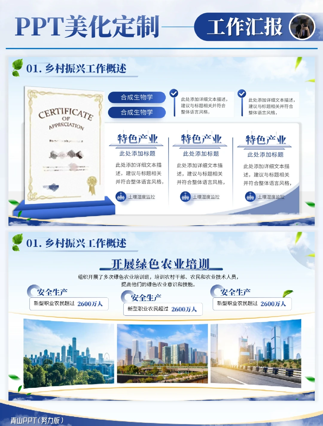 年终述职PPT✨让领导一眼看到咱的工作价值