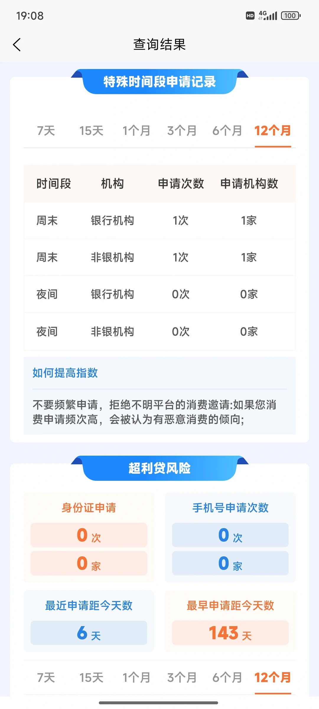 大数据评分怎么查