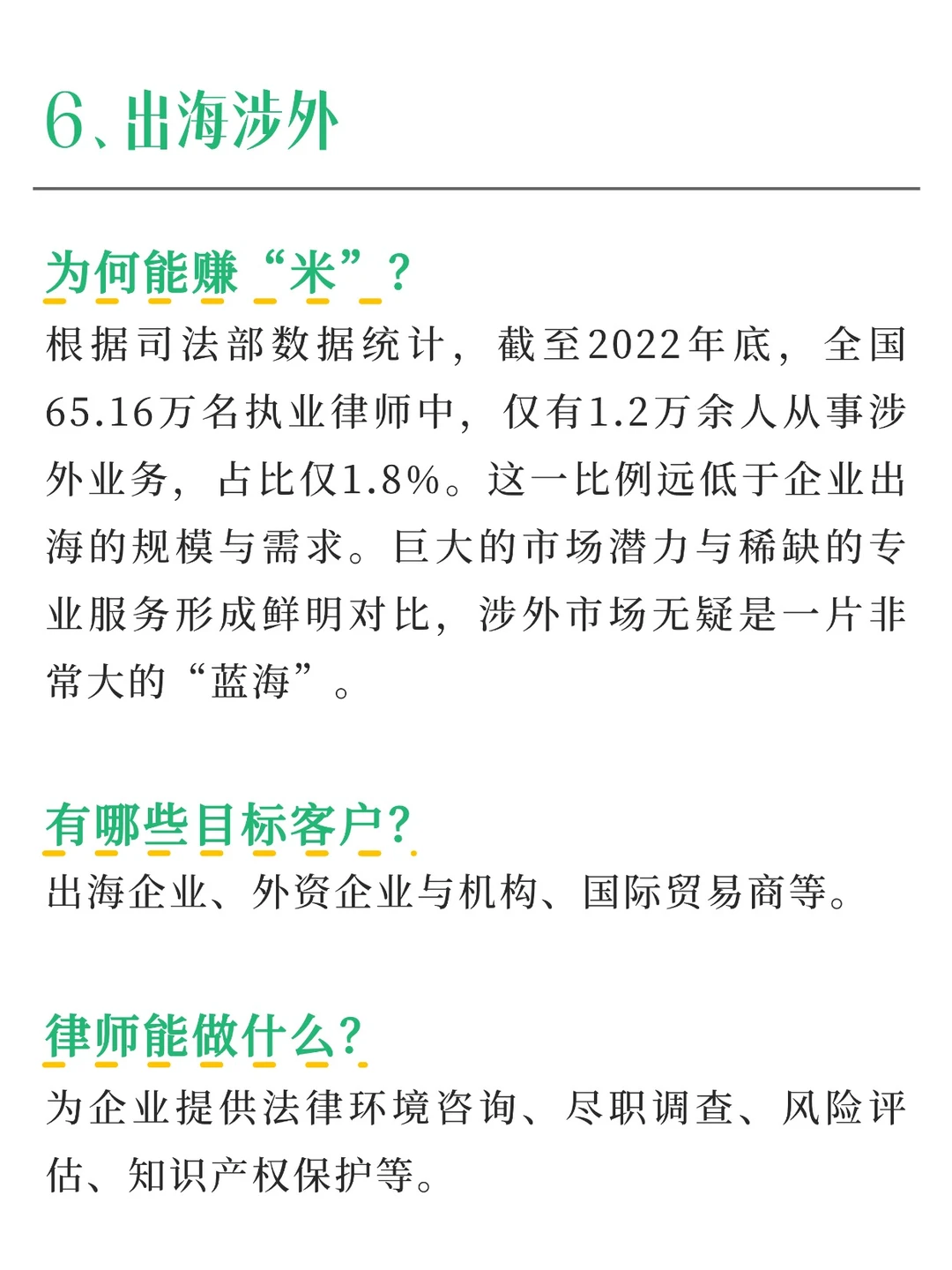盘点25年，律师最容易创收百万的8个赛道！
