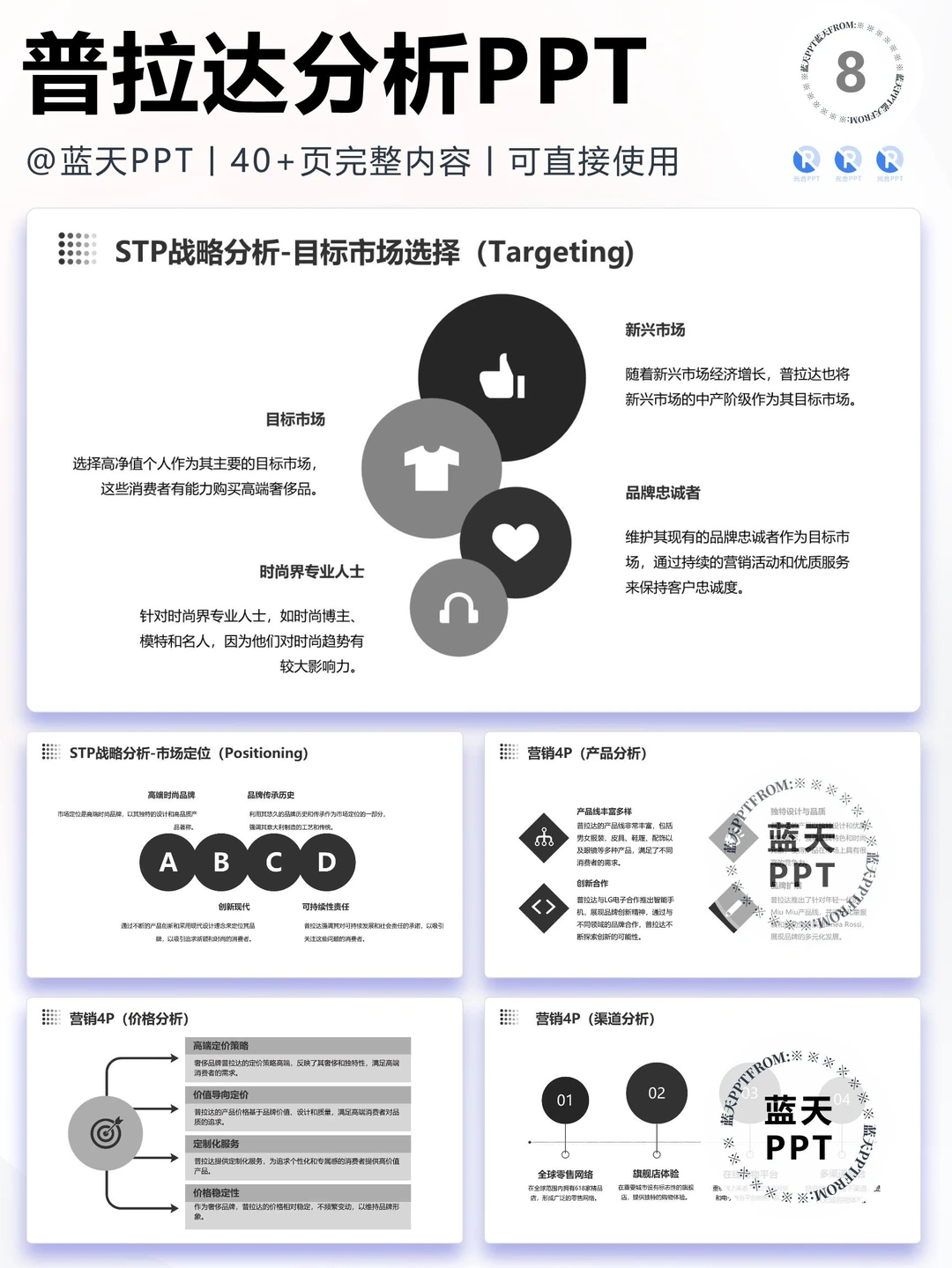 【121】普拉达战略分析营销策略 SWOT PPT