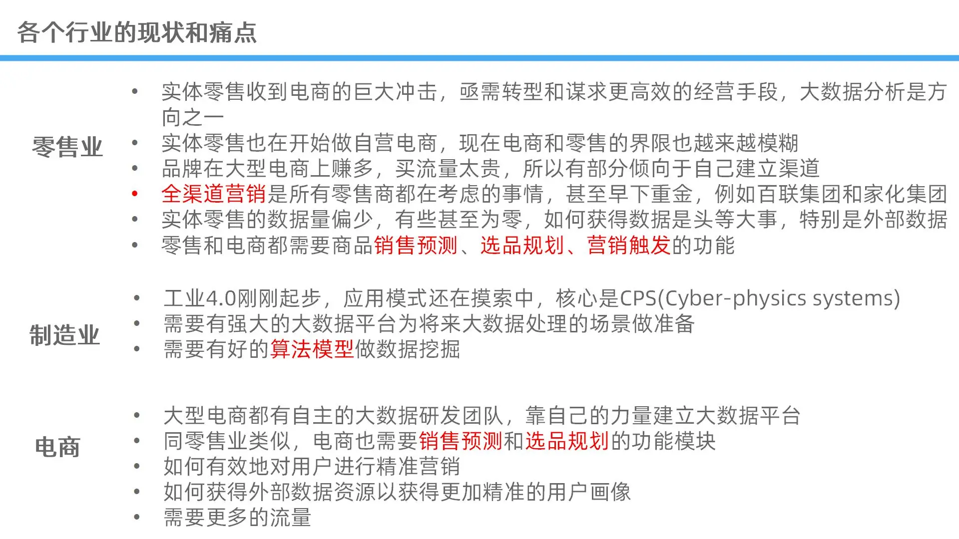59页PPT | 数字化企业转型大数据解决方案