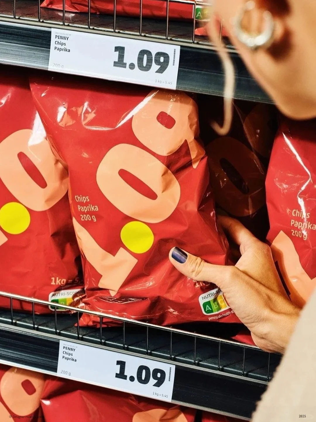 价格可视化打造出简洁直接的零售包装系统