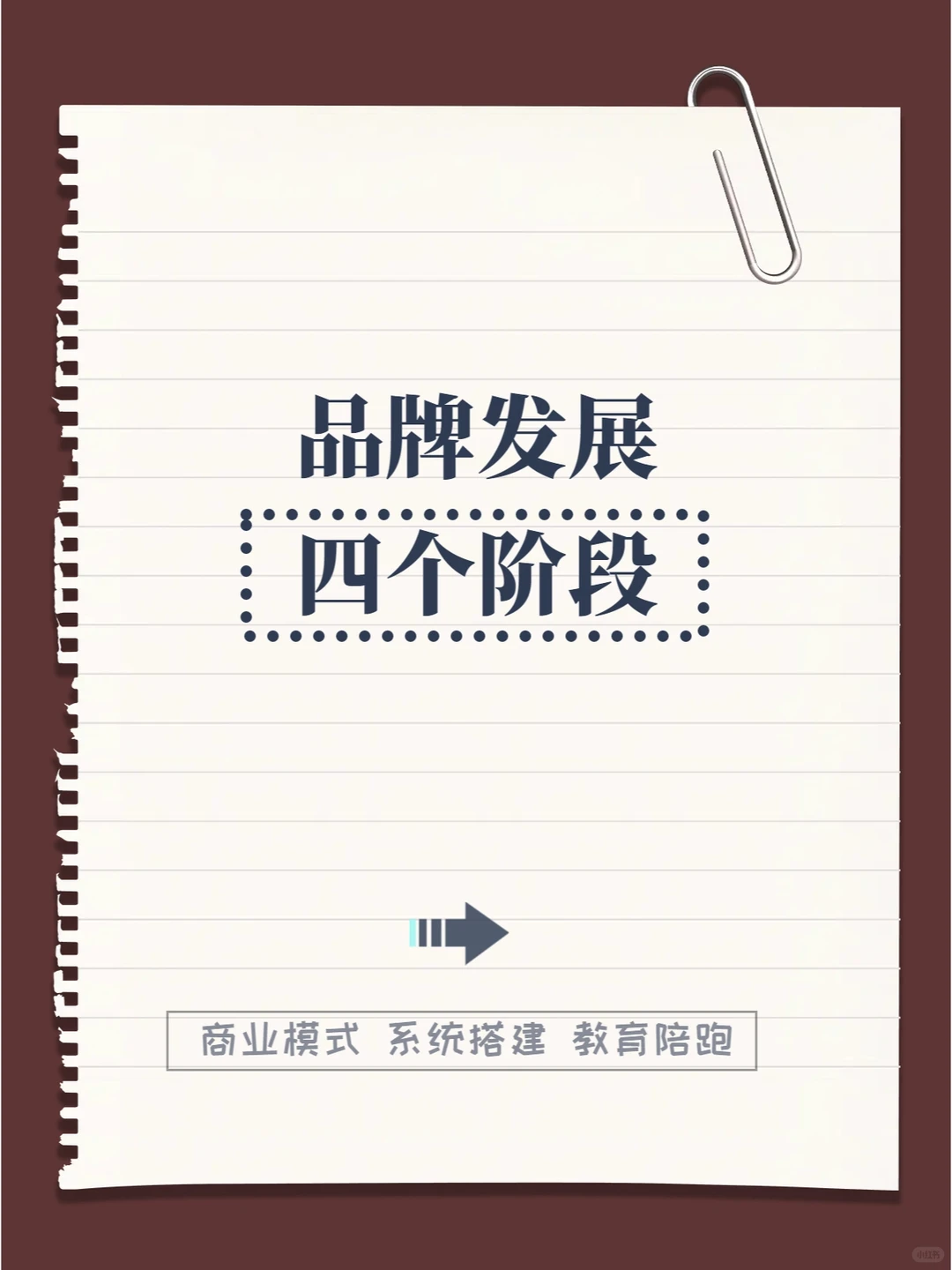 品牌发展的四个阶段