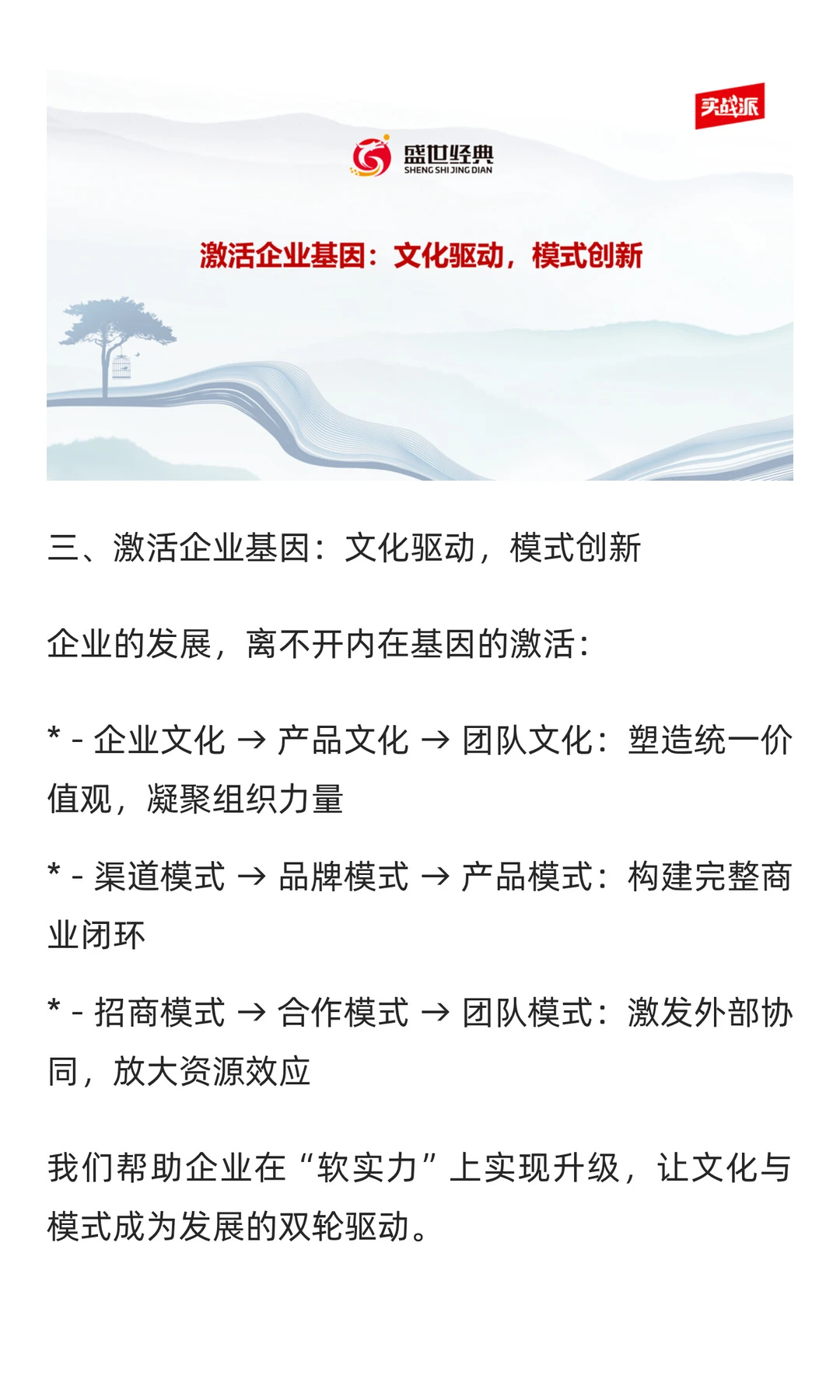 盛世经典·战略咨询：为企业赋能