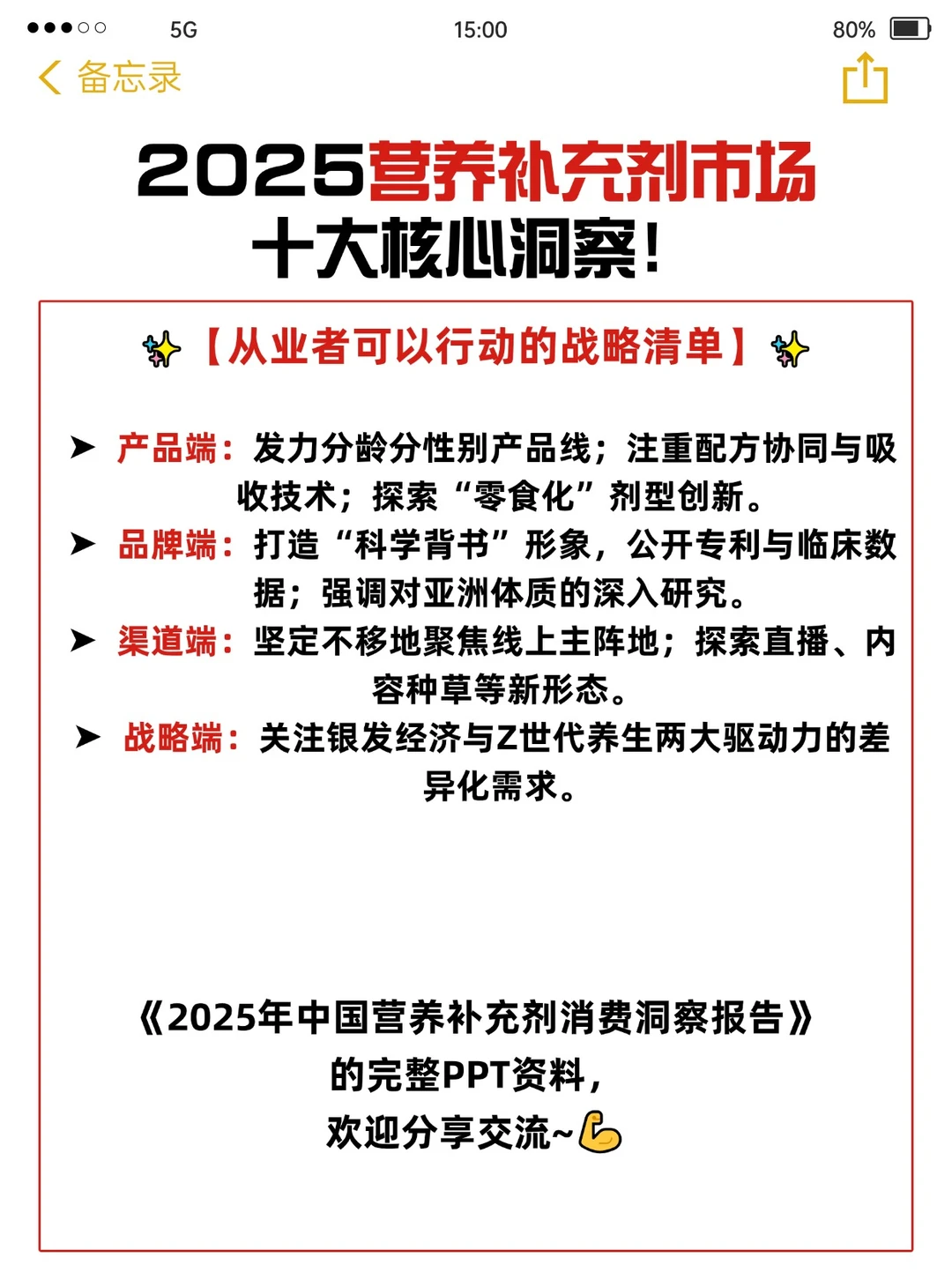2025营养补充剂市场十大核心洞察！