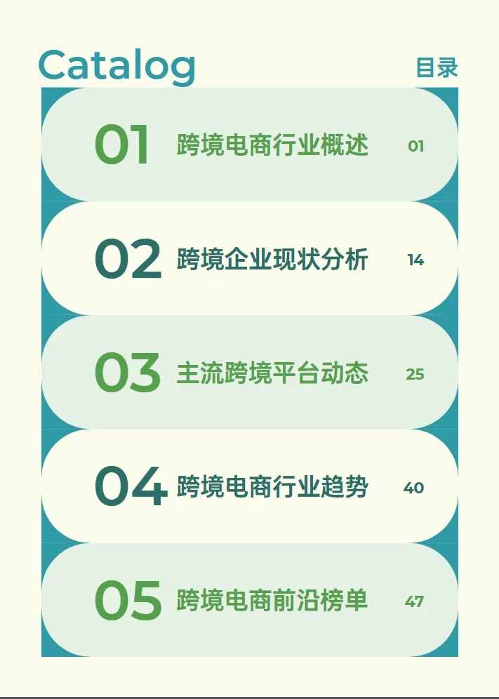 2024跨境电商行业年度报告