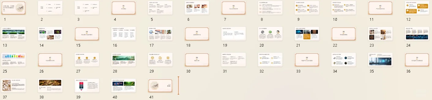 中药手串项目融资计划书word +ppt