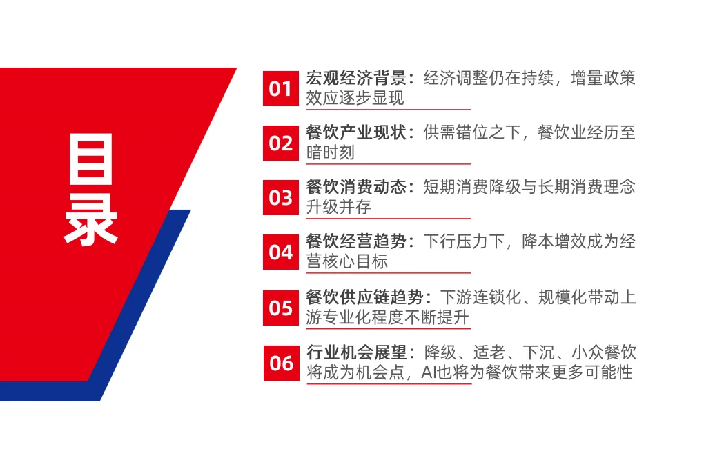 ?️ 2025中国餐饮产业趋势
