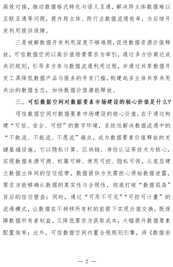 《可信数据空间基础知识（共100条）》