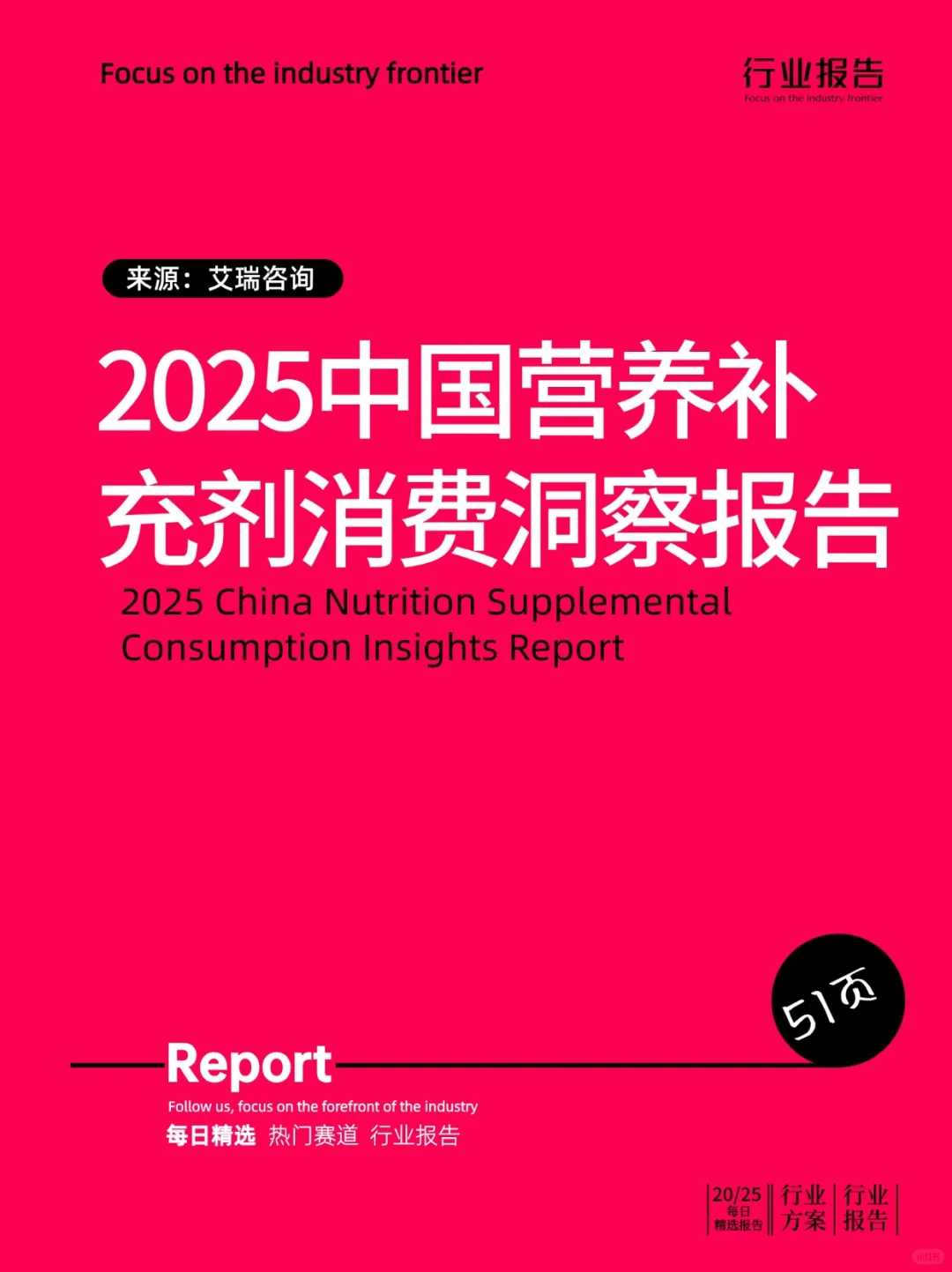 2025年中国营养补充剂消费洞察