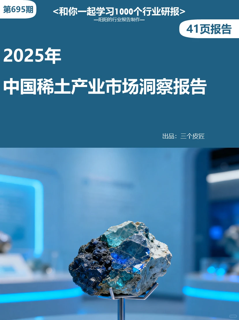 ?2025年中国稀土产业市场洞察报告
