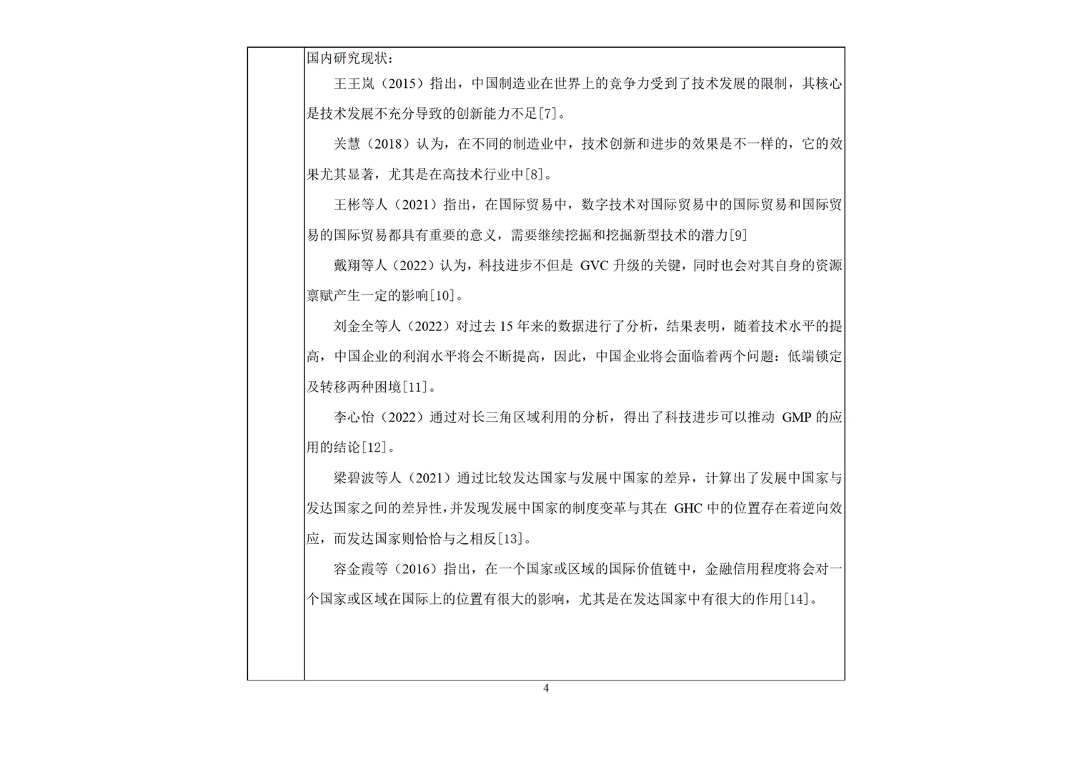 导师给我的经济学专业开题报告模版！！