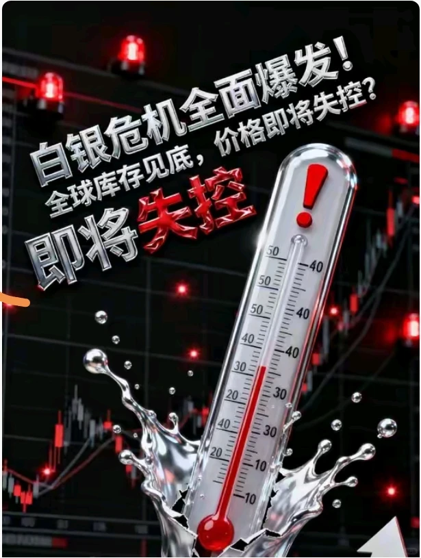 白银危机全面爆发！全球库存见底，价格即将
