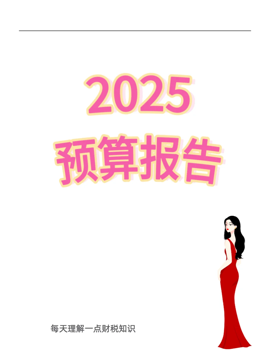2025年中央和地方预算草案的报告