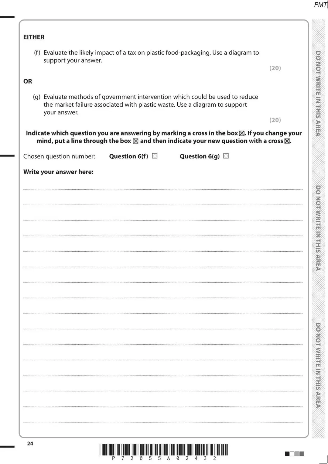 QP-试卷1 Edexcel(A)经济学AS-level课程