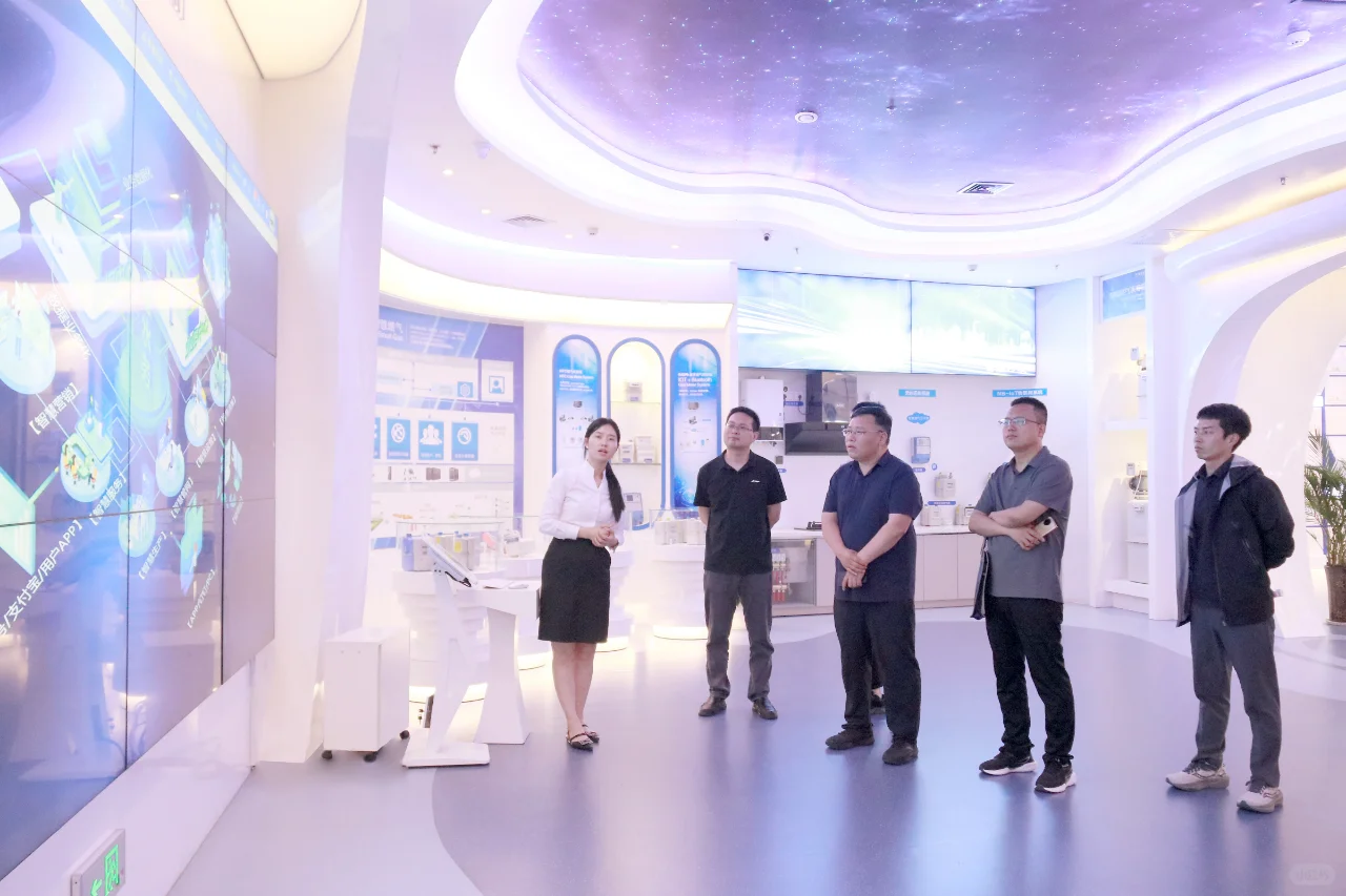 省工信厅领导莅临新天科技调研