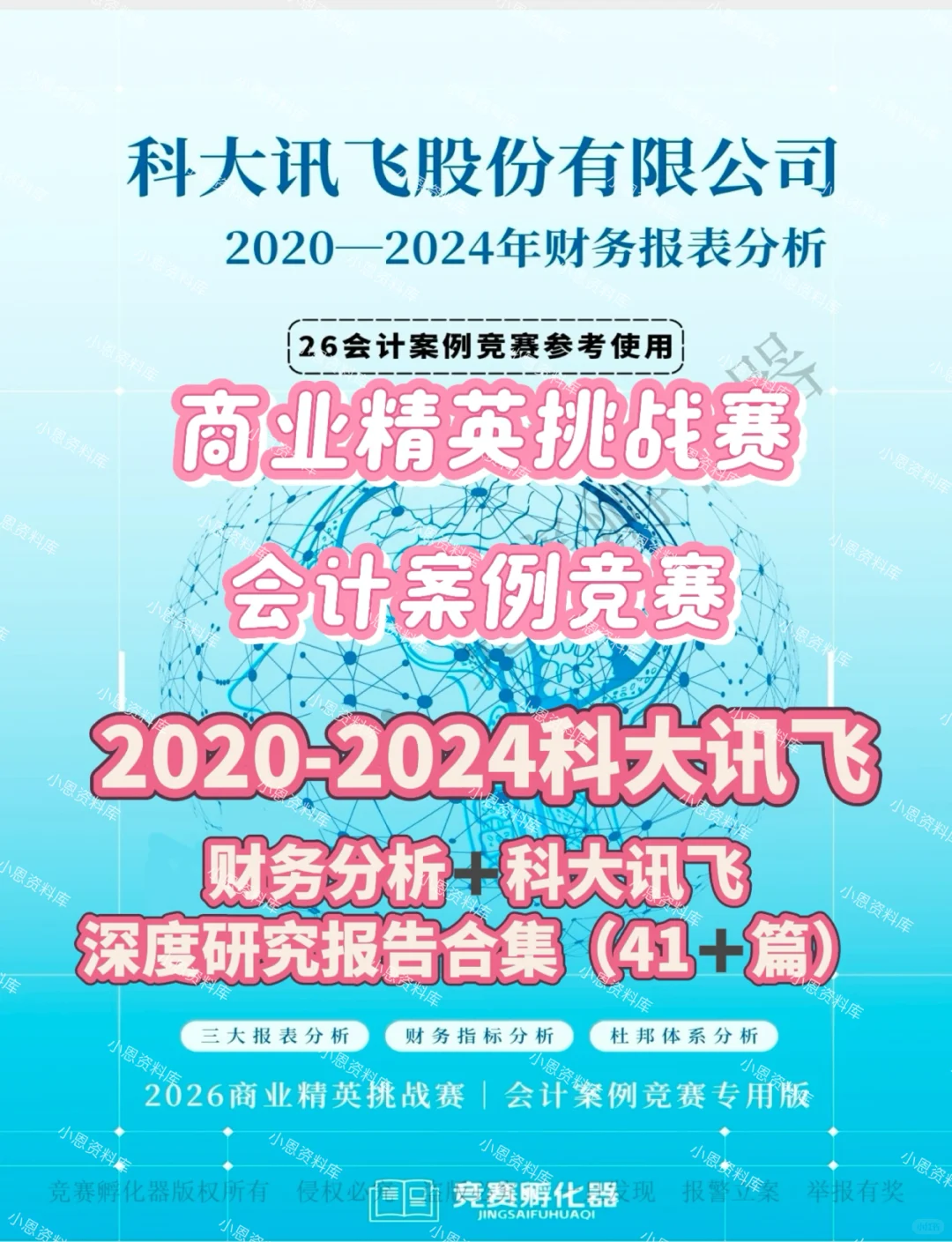 商挑科大讯飞会计案例财务分析深度研究报告