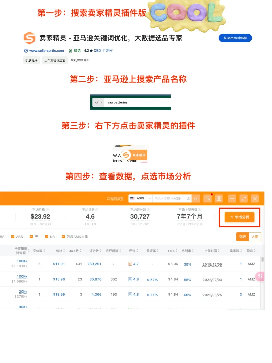 2分钟学会市场洞察，选品必备技能