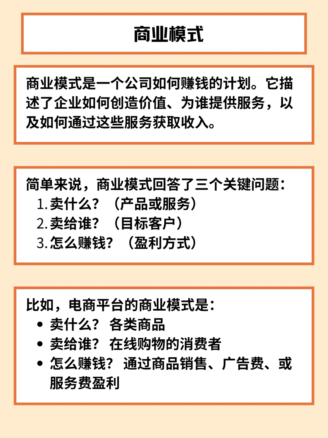 ?商业模式到底是什么？简单解释！